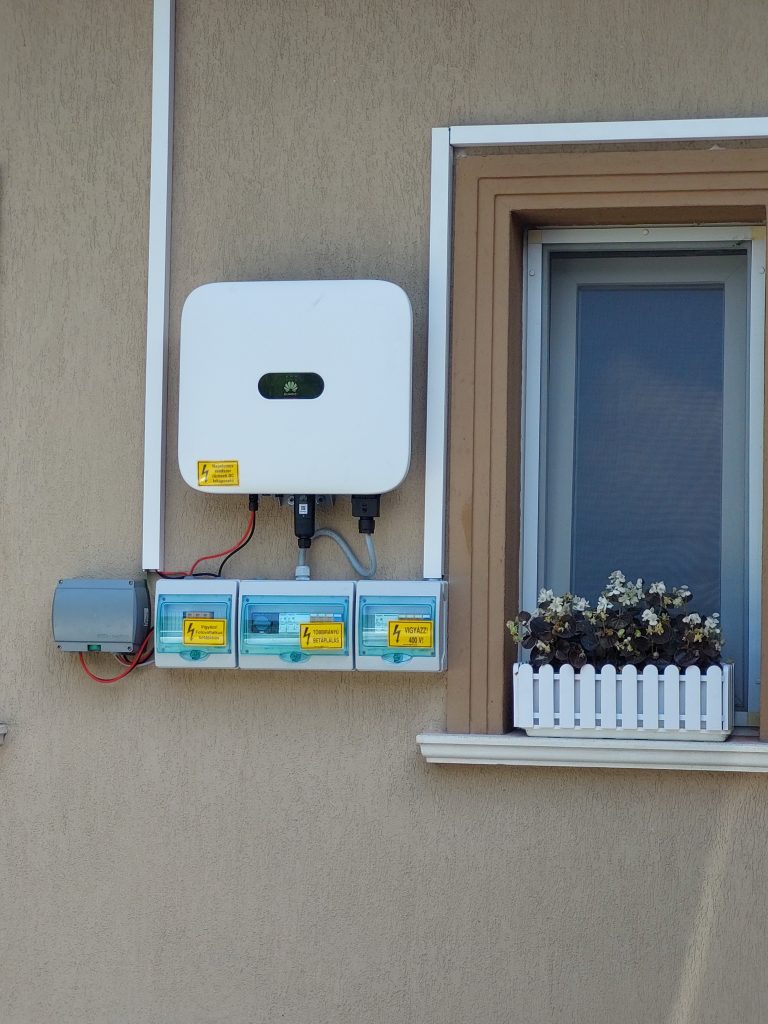 BP napelem inverter